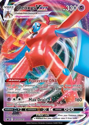 Deoxys VMAX SWSH267/307 - SWSH Sword & Shield Promo Cards Holofoil