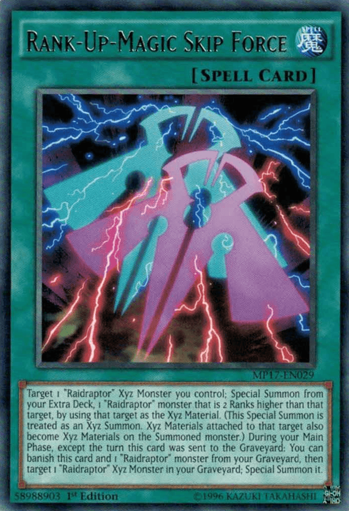 Rank-Up-Magic Skip Force [MP17-EN029] Rare - Josh's Cards