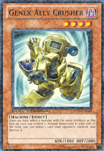 Genex Ally Crusher [DT04-EN069] Common - Josh's Cards
