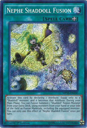 Nephe Shaddoll Fusion [MP15-EN230] Secret Rare - Josh's Cards