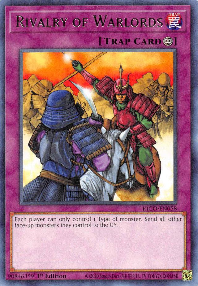 Rivalry of Warlords [KICO-EN058] Rare - Josh's Cards