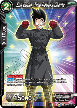 Son Goten, Time Patrol's Charity (Common) (BT13-129) [Supreme Rivalry] Parallel Foil