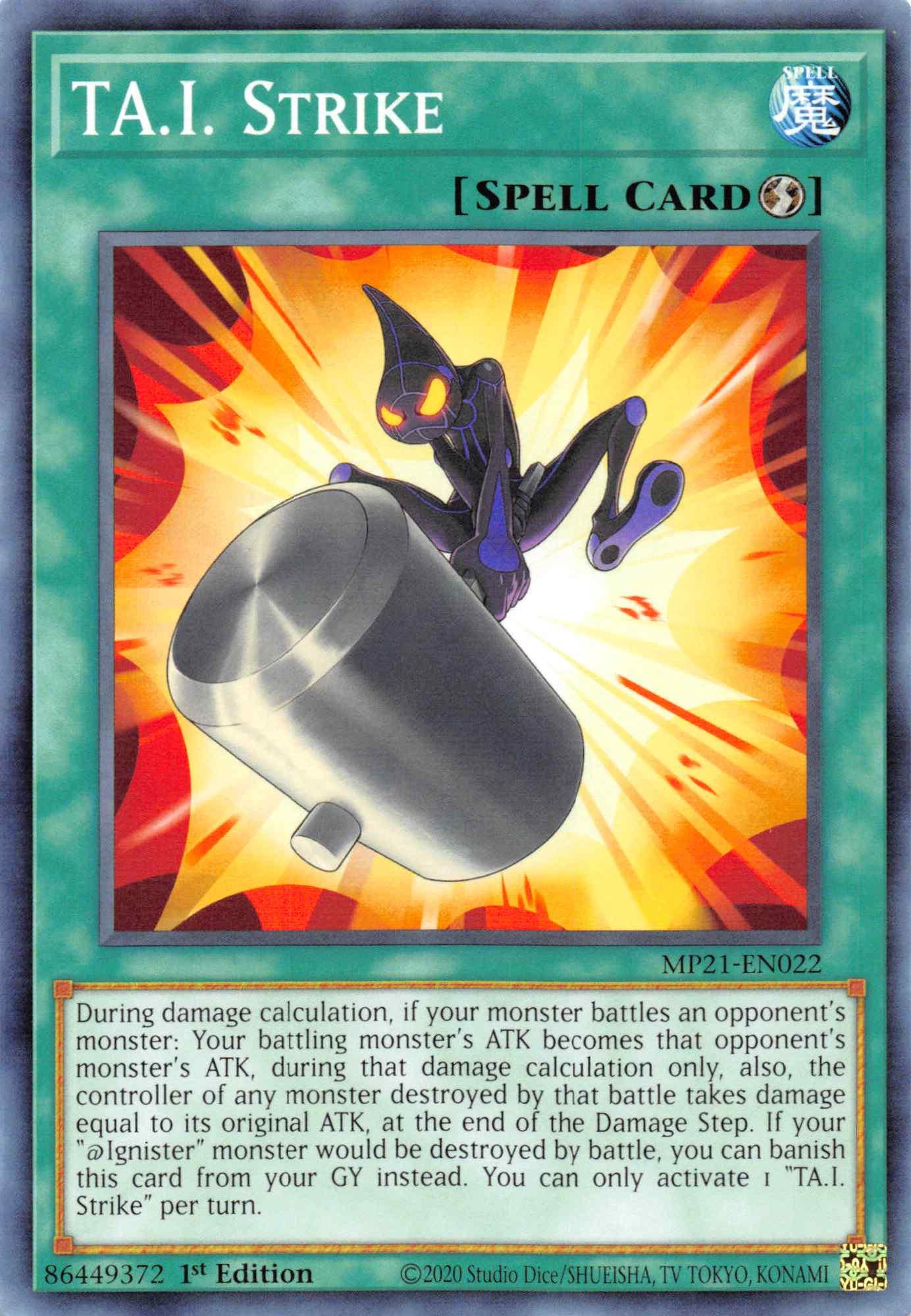 TA.I. Strike [MP21-EN022] Common - Josh's Cards