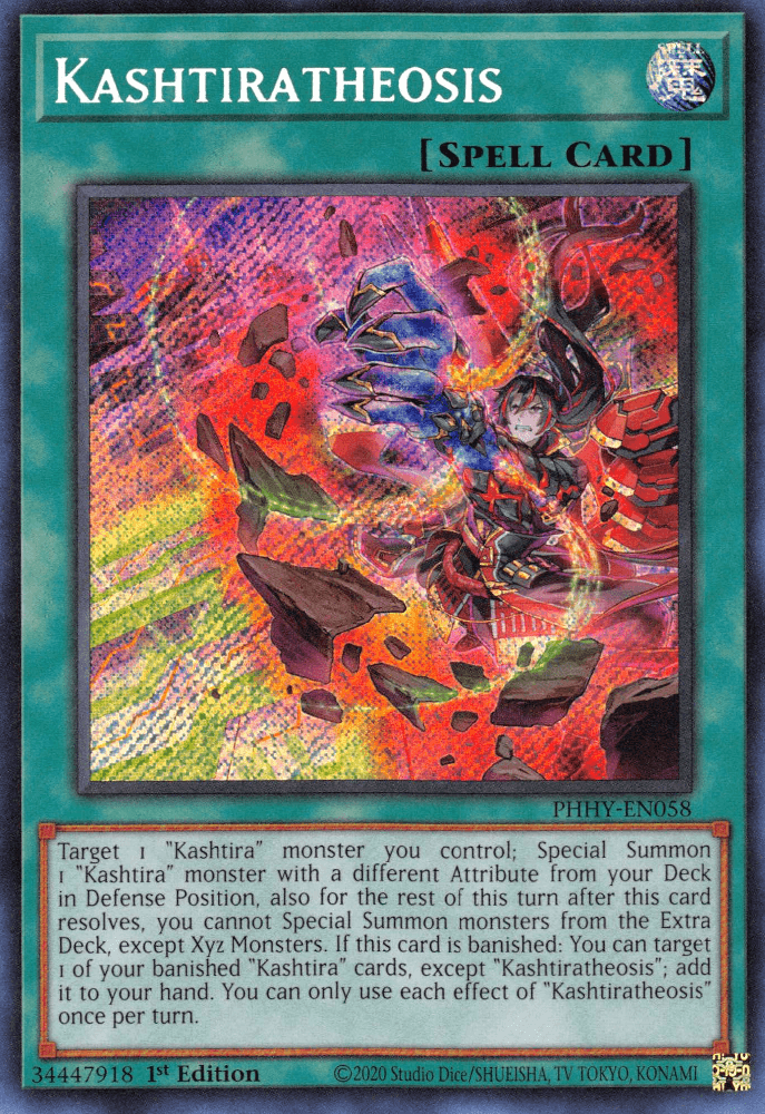 Kashtiratheosis [PHHY-EN058] Secret Rare - Josh's Cards