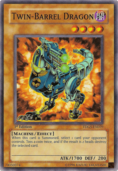 Twin-Barrel Dragon [TDGS-EN029] Super Rare - Josh's Cards