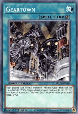 Geartown [SGX1-END14] Common - Josh's Cards