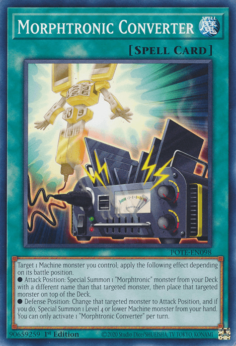 Morphtronic Converter [POTE-EN098] Common - Josh's Cards