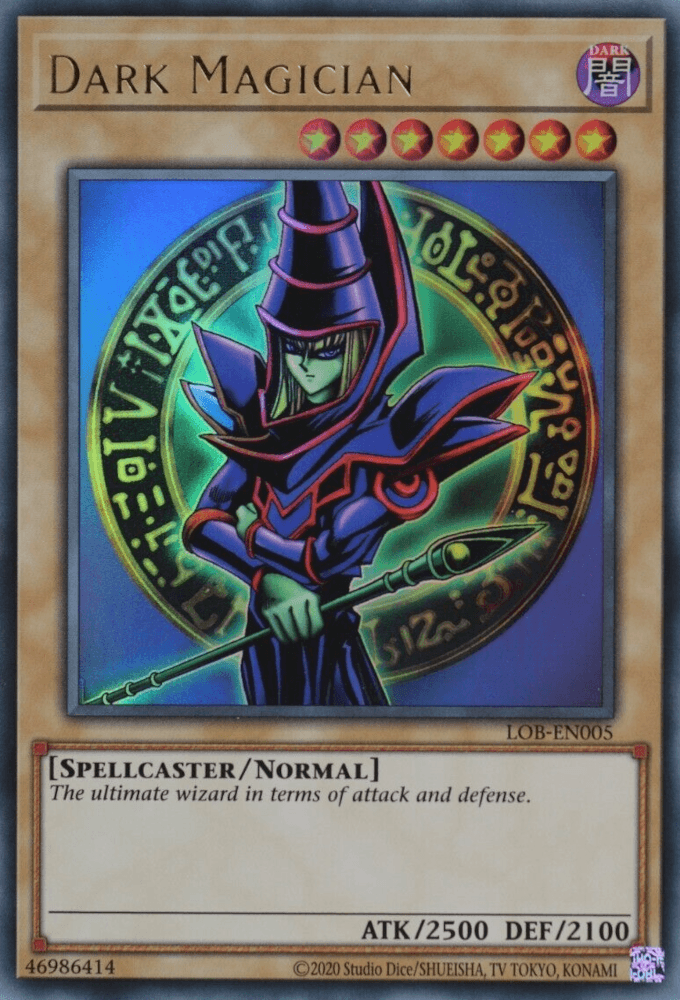 Dark Magician (25th Anniversary) [LOB-EN005] Ultra Rare - Josh's Cards