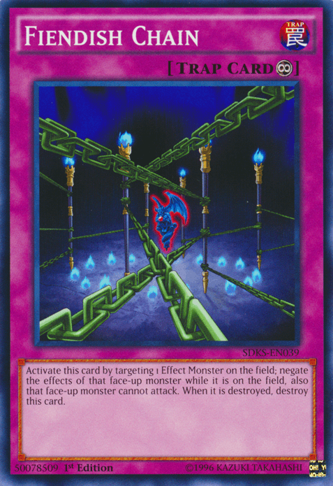 Fiendish Chain [SDKS-EN039] Common - Josh's Cards
