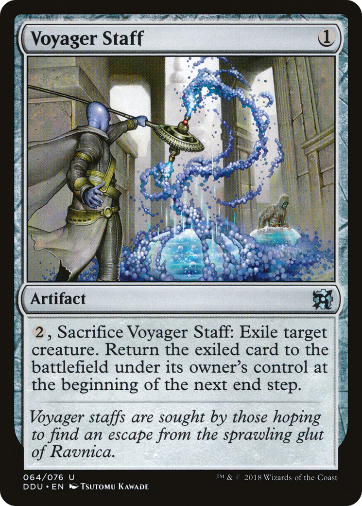 Voyager Staff (DDU-064) - Duel Decks: Elves vs. Inventors