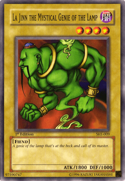 La Jinn the Mystical Genie of the Lamp [SKE-009] Common - Josh's Cards