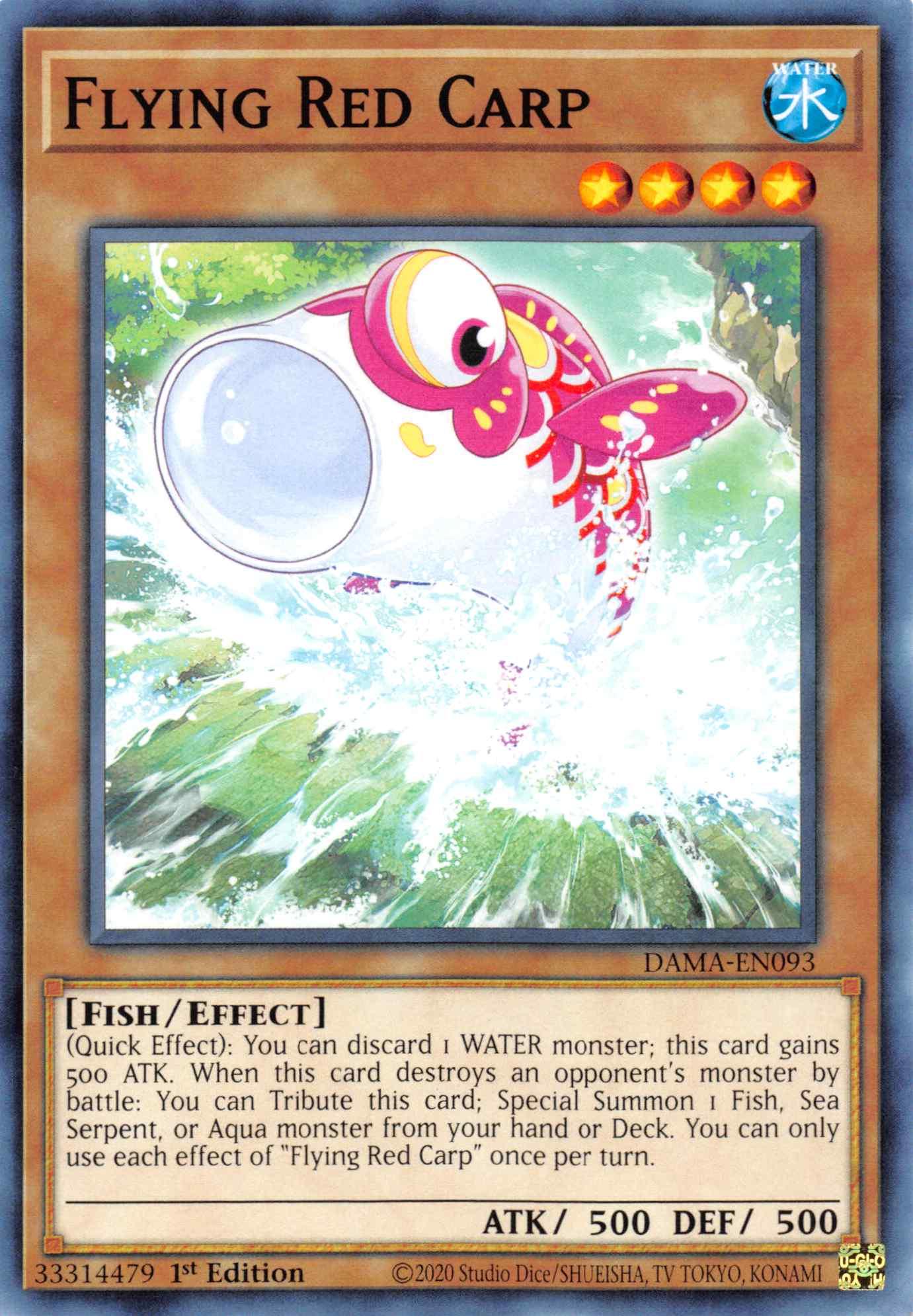 Flying Red Carp [DAMA-EN093] Common - Josh's Cards