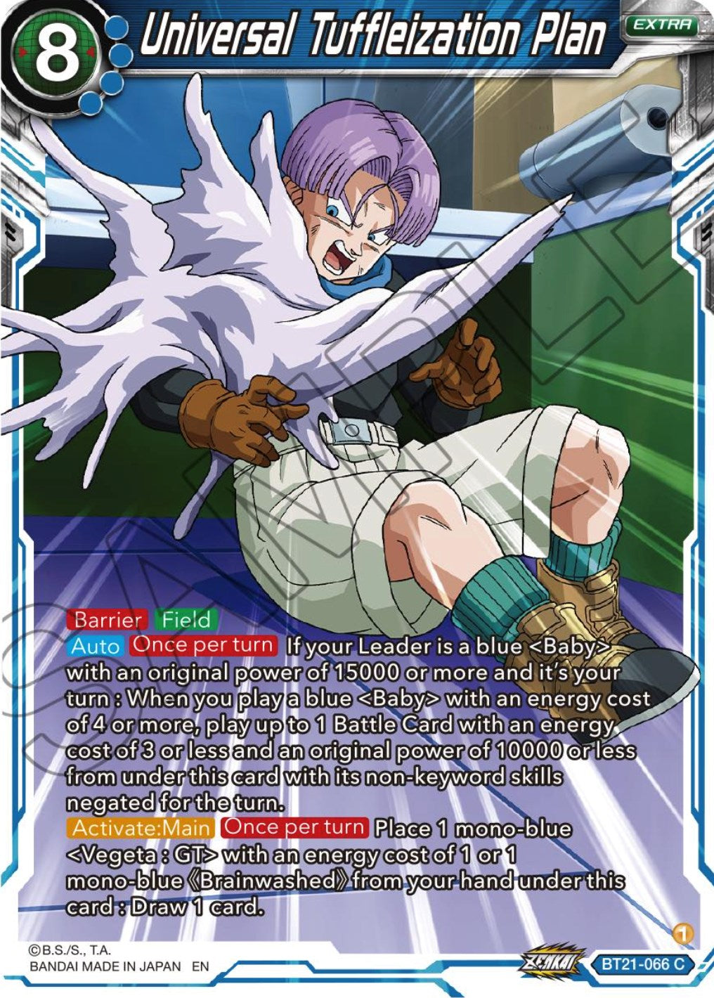 Universal Tuffleization Plan (BT21-066) [Wild Resurgence] Parallel Foil