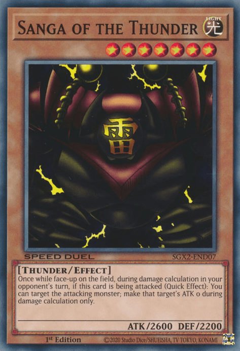 Sanga of the Thunder [SGX2-END07] Common - Josh's Cards