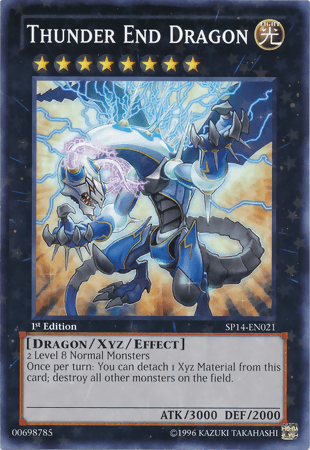 Thunder End Dragon [SP14-EN021] Starfoil Rare - Josh's Cards