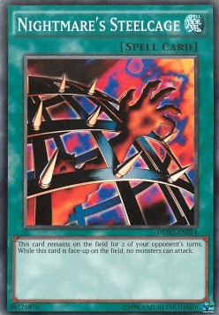 Nightmare's Steelcage [DEM3-EN014] Common - Josh's Cards