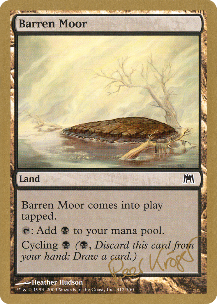 Barren Moor (WCD-PK312) - World Championship Decks 2003