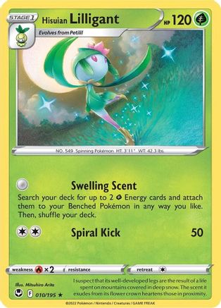 Hisuian Lilligant [10] (Silver Tempest)