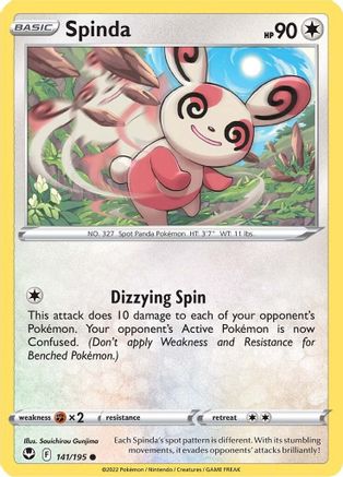 Spinda [141] (Silver Tempest)