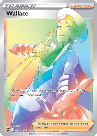 Wallace [208] (Silver Tempest) Holofoil