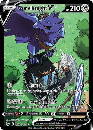 Corviknight V [TG18] (Silver Tempest Trainer Gallery) Holofoil