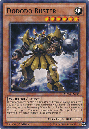 Dododo Buster [MP14-EN245] Common - Josh's Cards