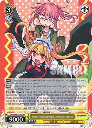 Bridging Humans and Dragons, Tohru & Miss Kobayashi [Miss Kobayashi's Dragon Maid]