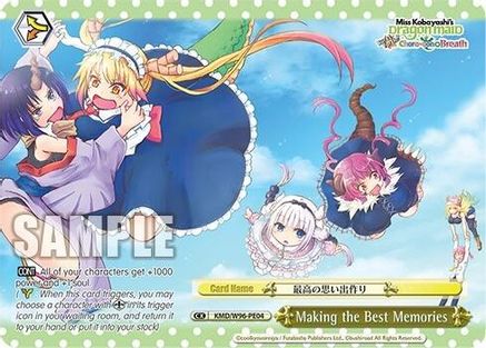 Making the Best Memories [Miss Kobayashi's Dragon Maid]