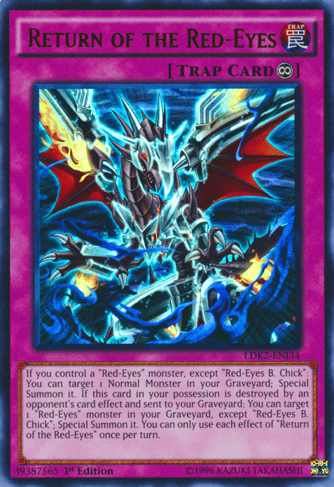 Return of the Red-Eyes [LDK2-ENJ34] Ultra Rare - Josh's Cards