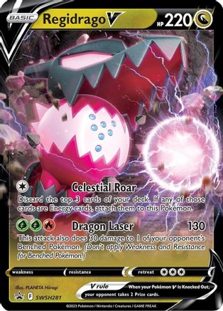 Regidrago V (SWSH281) [Sword & Shield: Black Star Promos]