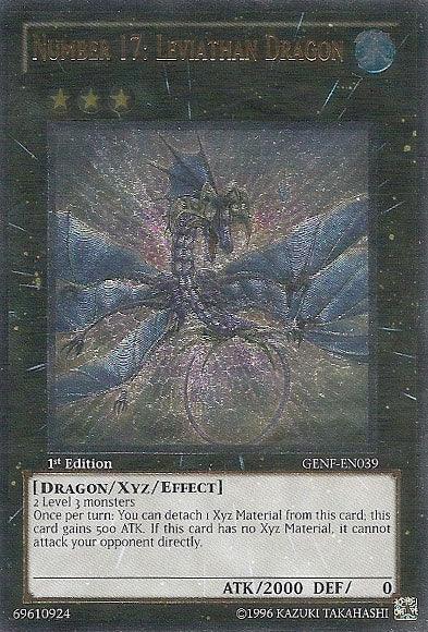 Number 17: Leviathan Dragon [GENF-EN039] Ultimate Rare - Josh's Cards