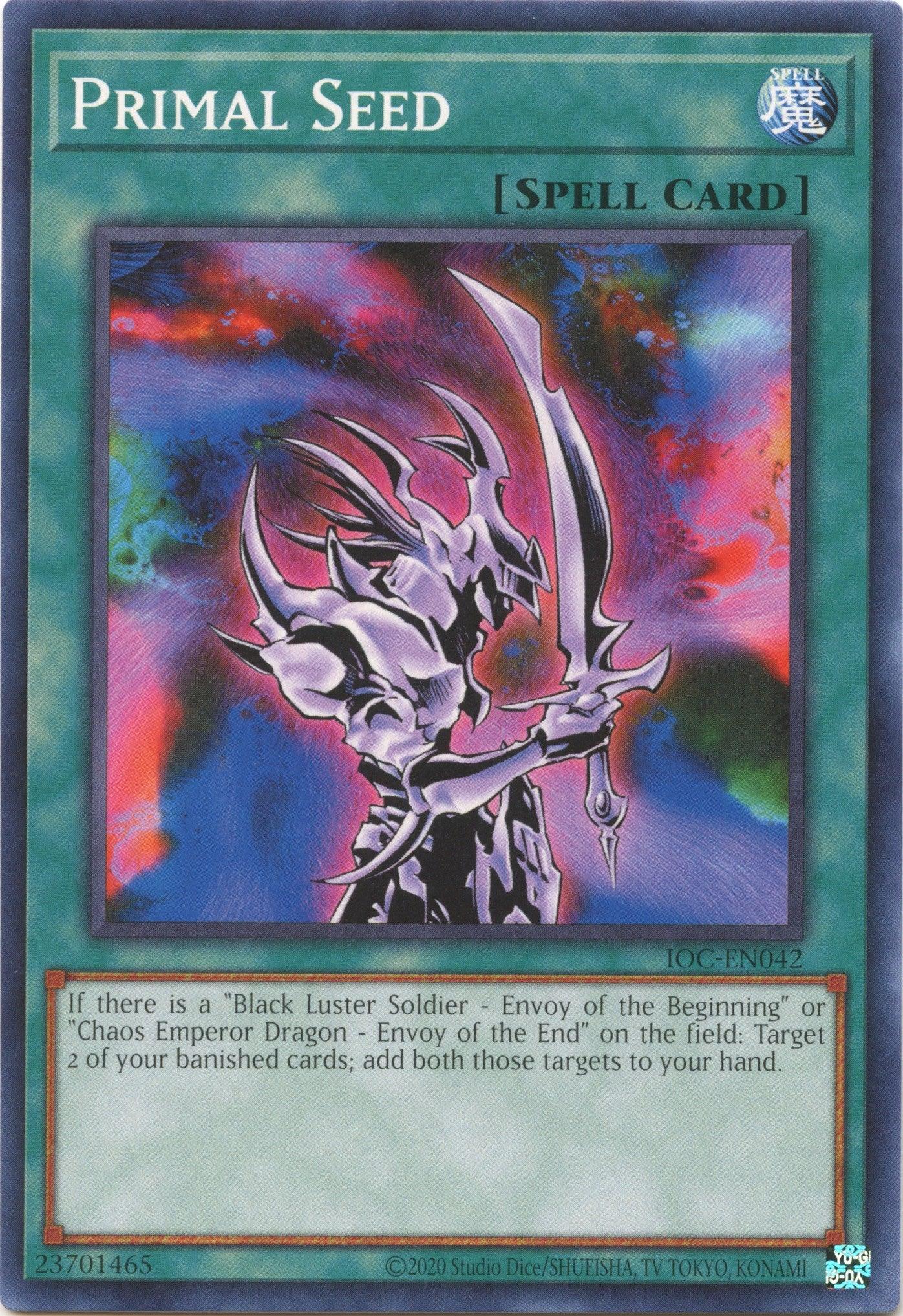 Primal Seed (25th Anniversary) [IOC-EN042] Common - Josh's Cards