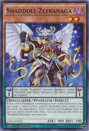 Shaddoll Zefranaga [CROS-EN022] Common - Josh's Cards