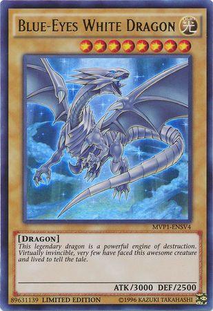 Blue-Eyes White Dragon [MVP1-ENSV4] Ultra Rare - Josh's Cards