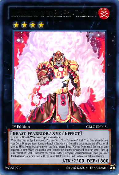 Brotherhood of the Fire Fist - Tiger King [CBLZ-EN048] Ultra Rare - Josh's Cards
