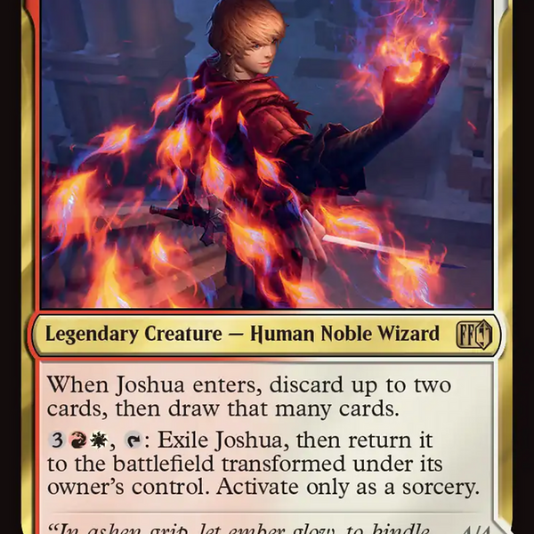 Joshua, Phoenix's Dominant // Phoenix, Warden of Fire (FIN-229) - FINA