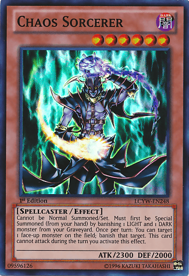 Chaos Sorcerer [LCYW-EN248] Super Rare - Josh's Cards