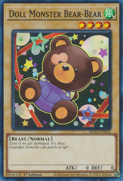 Doll Monster Bear-Bear [MP23-EN052] Super Rare - Josh's Cards
