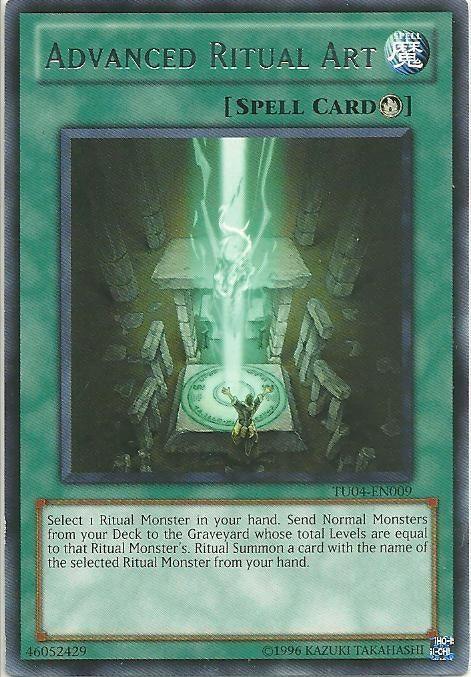 Advanced Ritual Art [TU04-EN009] Rare - Josh's Cards