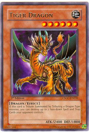 Tiger Dragon [CSOC-EN036] Rare - Josh's Cards