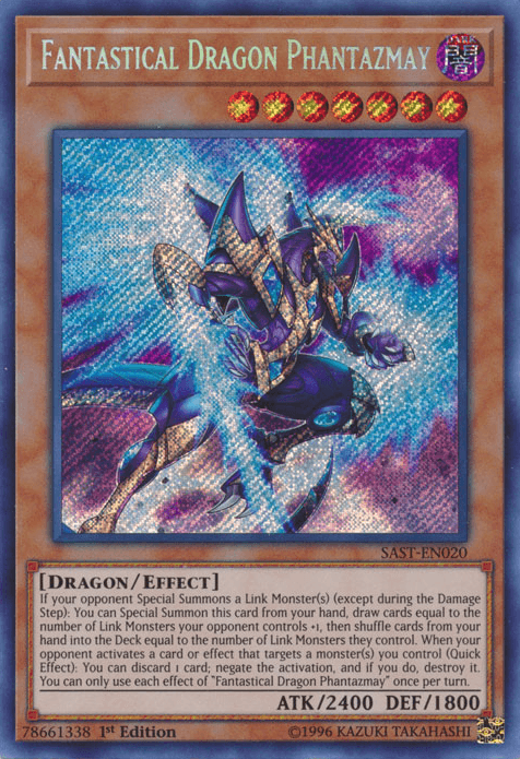 Fantastical Dragon Phantazmay [SAST-EN020] Secret Rare - Josh's Cards