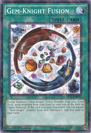 Gem-Knight Fusion [SP15-EN039] Shatterfoil Rare - Josh's Cards