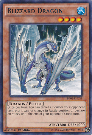 Blizzard Dragon [BP03-EN031] Rare - Josh's Cards