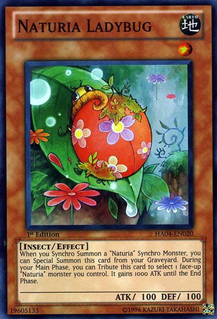 Naturia Ladybug [HA04-EN020] Super Rare - Josh's Cards