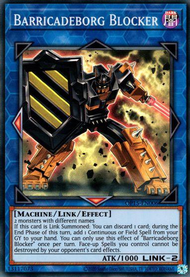 Barricadeborg Blocker [OP15-EN006] Super Rare - Josh's Cards