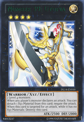 Number 39: Utopia (Green) [DL14-EN010] Rare - Josh's Cards