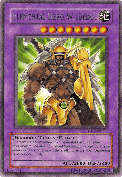 Elemental Hero Wildedge [DR04-EN095] Rare - Josh's Cards