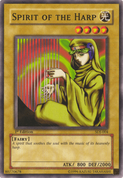 Spirit of the Harp [SDJ-004] Common - Josh's Cards