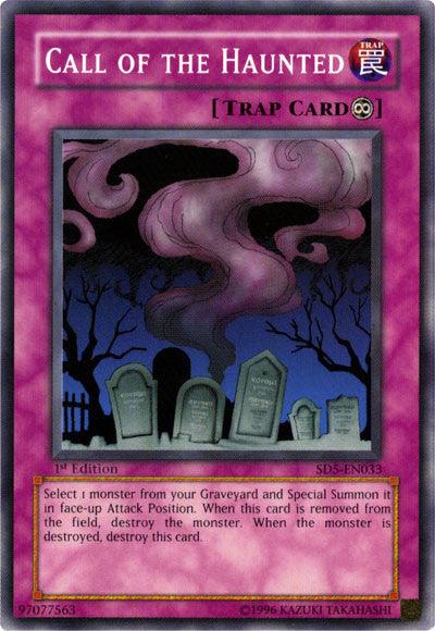 Call Of The Haunted [SD5-EN033] Common - Josh's Cards