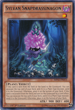 Sylvan Snapdrassinagon [MP15-EN014] Rare - Josh's Cards
